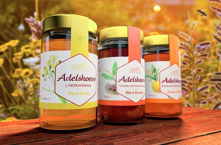 Adelshoeve honing - BrandingPackaging Design